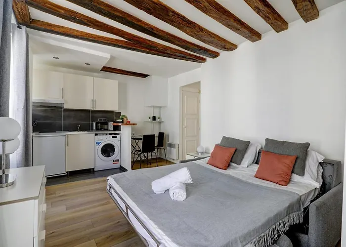 Le Marais - Republique Studio Апартаменты